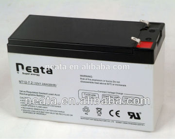 12v 7.2 ah sealed lead acid batteries