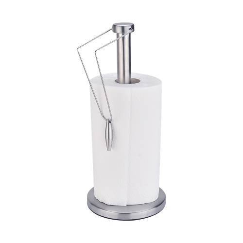 Stainless Steel Paper Towel Holder with Base