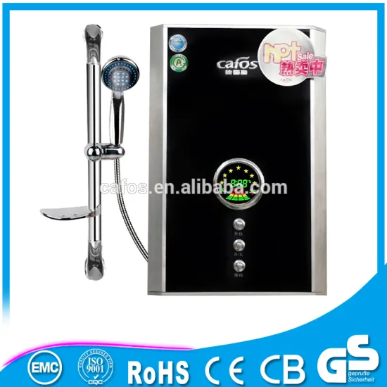 Cafos Energy Saving Wall-hung 6-8kw Dynamic Digital Screen Instantaneous Electric Hot Water Heater