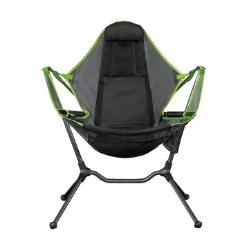 Portable Comfort Folding Rocking Chair for Relaxing Outdoor Camping