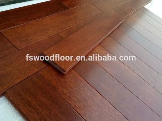 herringbone shape merbau solid wood floor