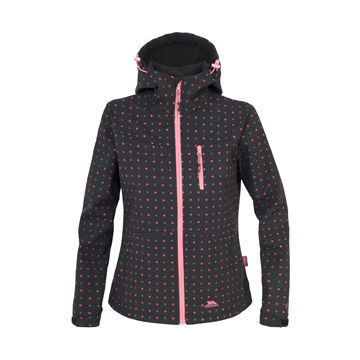 Lady's Soft-shell Jacket with Hood