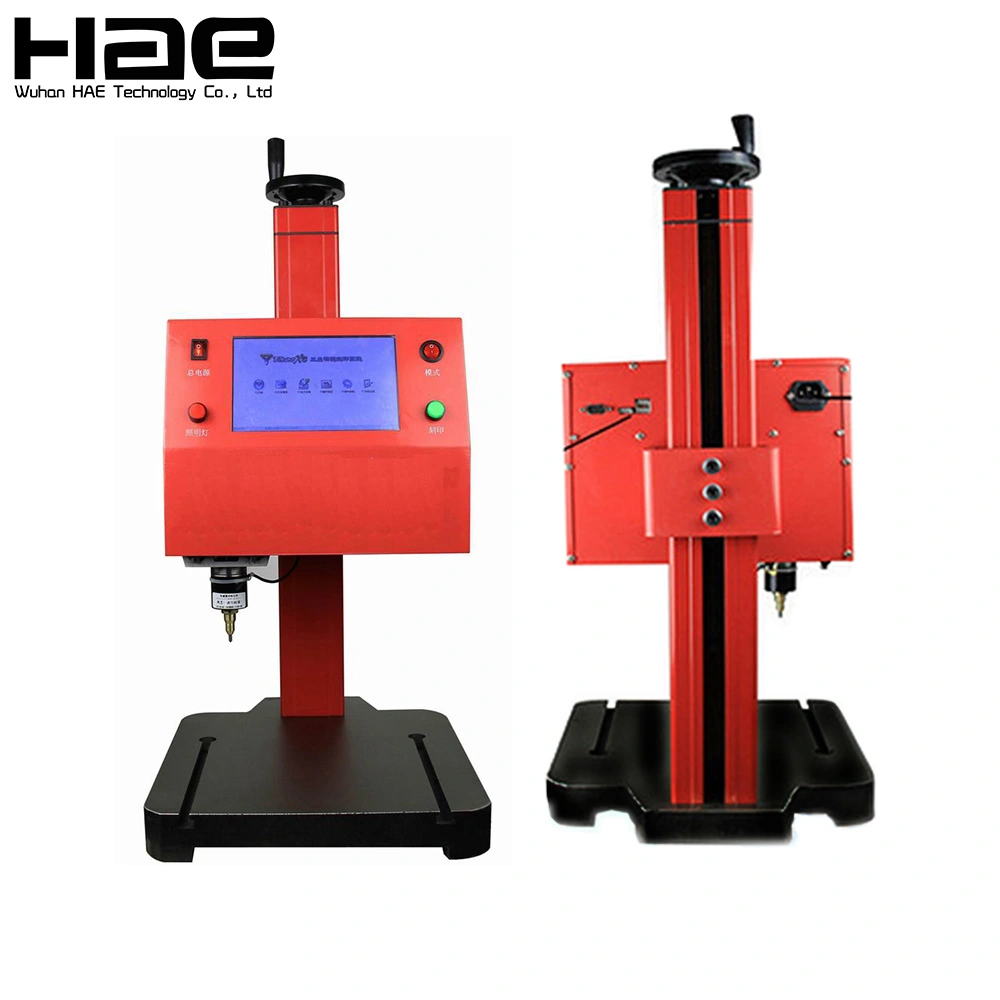 Pneumatic Marking Machine Pneumatic Dot Peen Marking Machine Touch Screen  110V