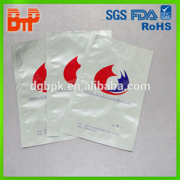 custom printing resealable foil bags