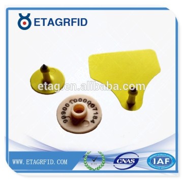 134.2KHz Animal Electronic Ear Tag Pig Tag Cattle Tag