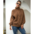 Pull oversize oversize en tricot pour femmes