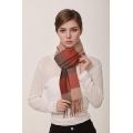 100% Cashmere Scarf Unisex Luxuriously Soft, Warm & Lightweight – Classic Plaid Winter Accessory Gift Wrapped
