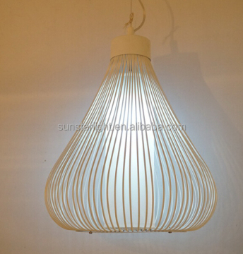 Vintage Industrial Retro Metal Cage Wire Pendant Light