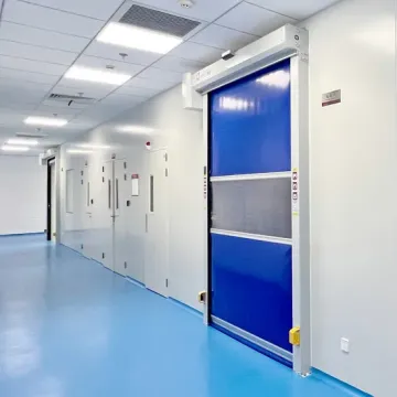 Fast Opening 2.0m/S PVC Plastic Roller Shutter Automatic Door
