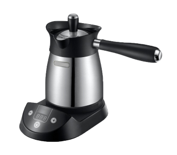 1000W Stainless Steel Electric Kettle, 0.3L/300ml Capacity, LED Display Touch Screen
