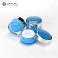 30g blue straight round cosmetic cream bottle