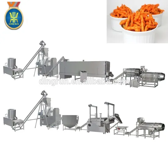 Extruded Nik Nak Snacks Food Machines manufacturer India