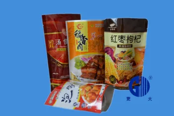 food grade aluminum foil stand up bag