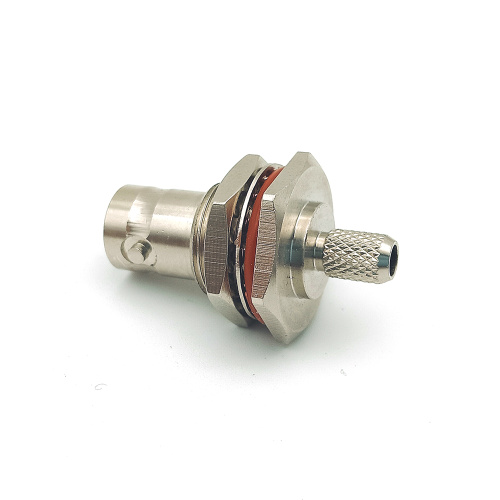 Waterproof Panel Mount BNC Female Bulkhead Connector