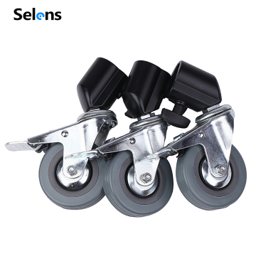 Selens JL22 Heavy Duty Light Stand Wheels for Photo Studio