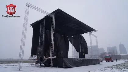 16x12x8m trailer gospel platforms