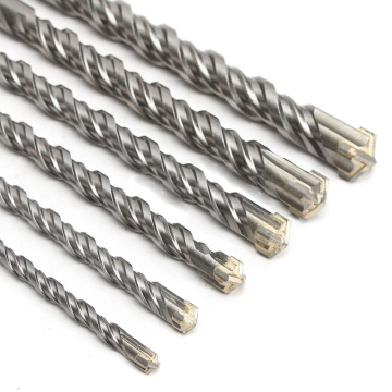 SDS Plus Electric Hammer Drill Bits Cross Type for Masonry, Concrete, Rock, and Stone