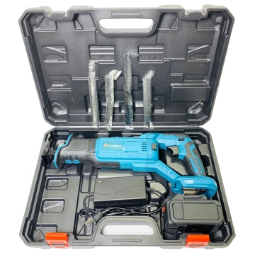 MTGBT01: High-Power Portable Lithium-Ion Cordless Reciprocating Saw for Wood, Metal, and PVC Cutting