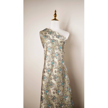 Un sueño de tela de seda gambiered de Dunhuang