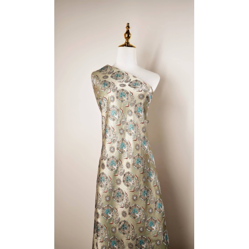 Un sueño de tela de seda gambiered de Dunhuang