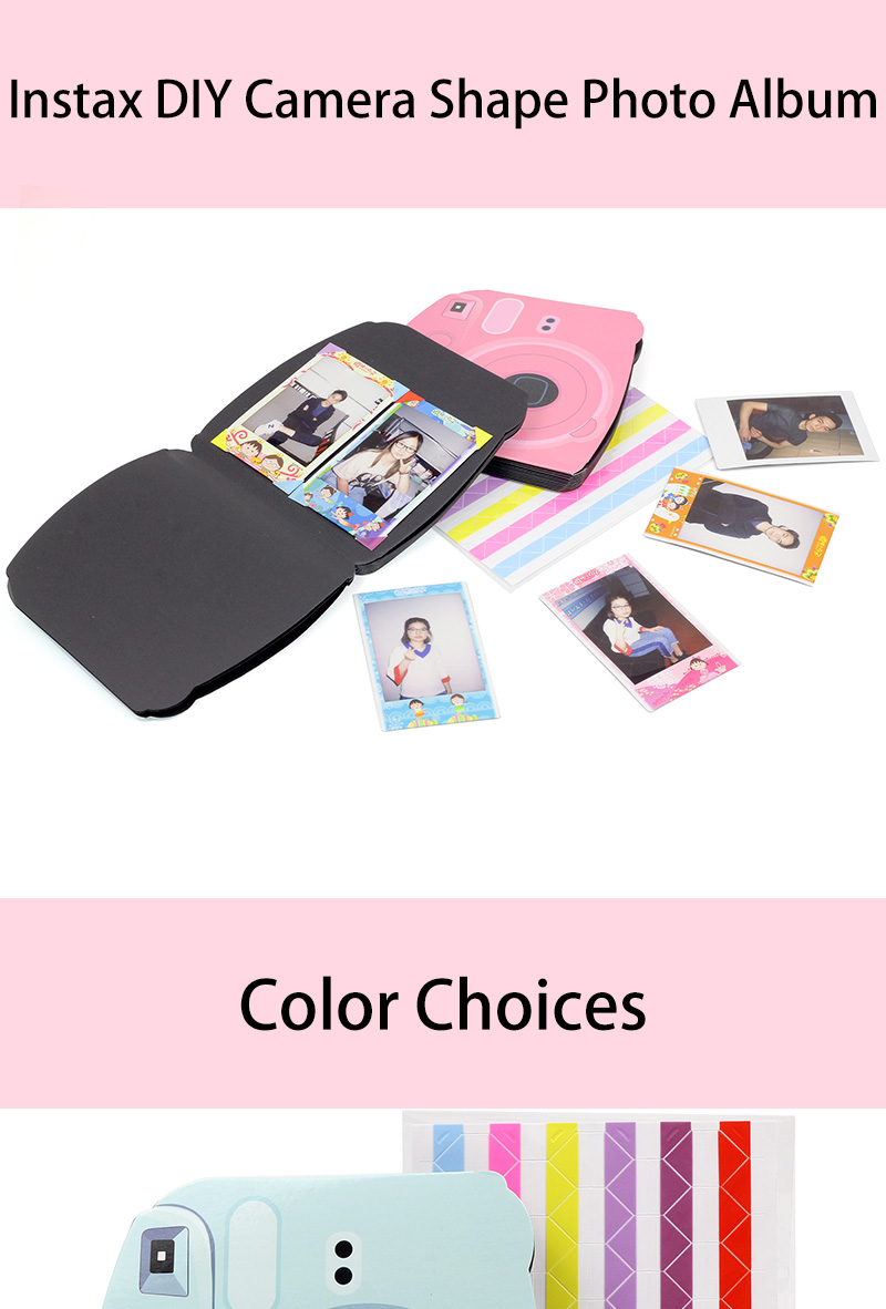 Instax 미니 카메라 모양의 Diy 사진 앨범, Bossgoo.com의 고품질 Instax 미니 카메라 모양의 Diy 사진 앨범