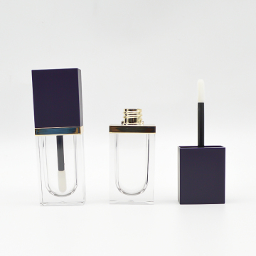Mini Clear Lip Gloss Tube with Brush
