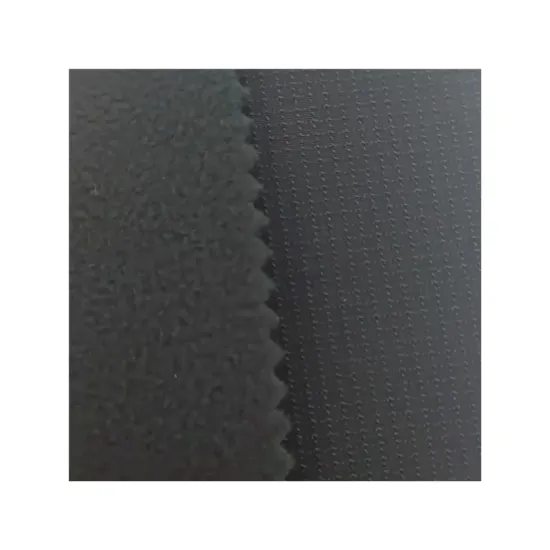 Eco-Friendly DWR Double Sided Quilted Bond Fleece Ripstop Waterproof Jacket Fabric