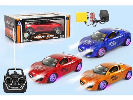 4 CHANNELS R/C CAR W/RE-CHARGEABLE BATTERY ,LIGHT