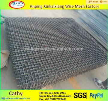 Galvanized crimped wire mesh/Barbecue grill wire mesh