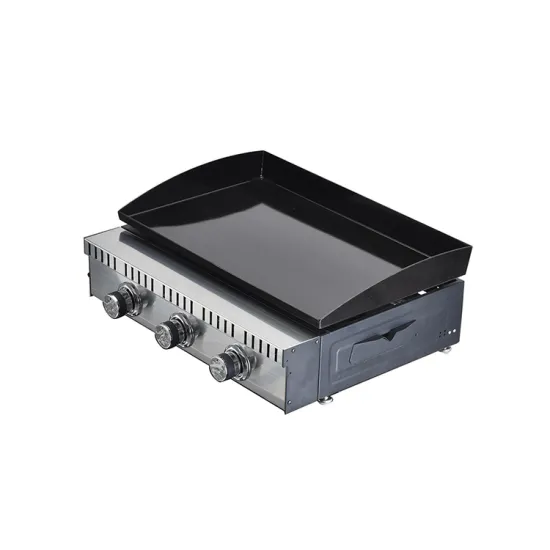 Camping Desktop Smokeless Plancha Gas Grill Outdoor Barbecue Portable Cooking Grill Board