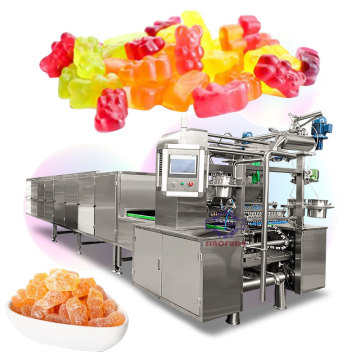 Small Jelly Lollipop Gummy Candy Making Machine: Creating Hard and Soft Confectionery