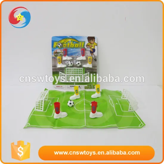 Promotional Toys Environmental Plastic Mini Football Finger Game Set Toys
