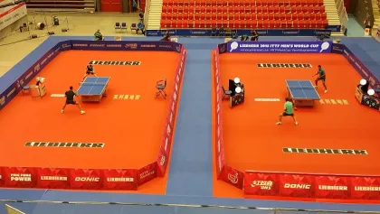 High end ITTF Table Tennis Flooring 7.0mm Pro