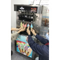 Cinco sabores Rainbow Soft Ice Cream Machine 2023