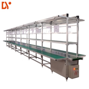 Double Face Belt Conveyor System ESD LCD TV Assembly Line for Industrial Production