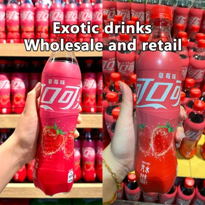 Hot Selling 500ml Peach Flavored Cola & Various Fruit Soft Drinks