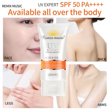 OEM Factory 50ML Spray Sunscreen: Organic SPF Sunscreen Mist for Face and Body