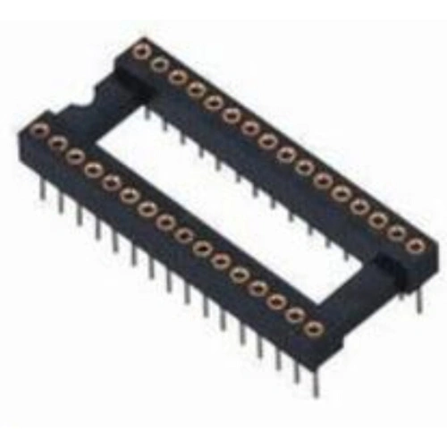 Dual In Line Socket 2.54mm Dual-in-line Socket Straight Dip China Manufacturers Suppliers ...