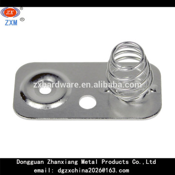 high precision metal battery spring plate and spring