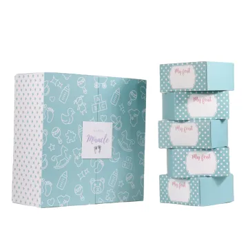 Exquisite cosmetic packing 7 drawer advent calendar box