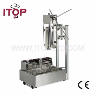5L churros machine with a 12L electric fryer