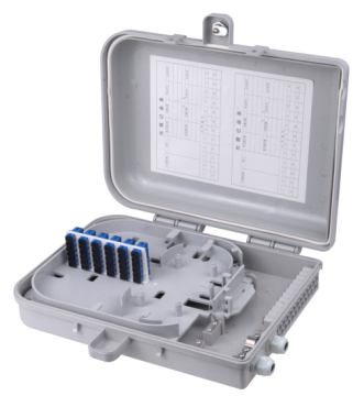 Plastic Material outdoor FTTH waterproof terminal box