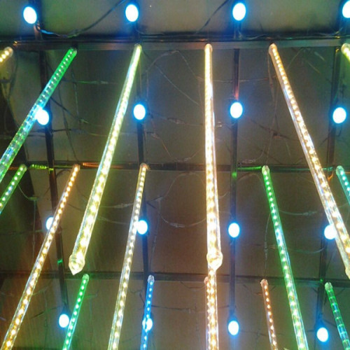 dipimpin video 360 piksel tube nightclub ceiling decoration