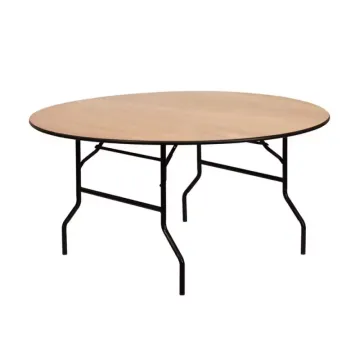 Durable outdoor restaurant Round dining Folding Tables