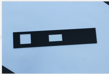 Control Panel Cover Glass for Oven