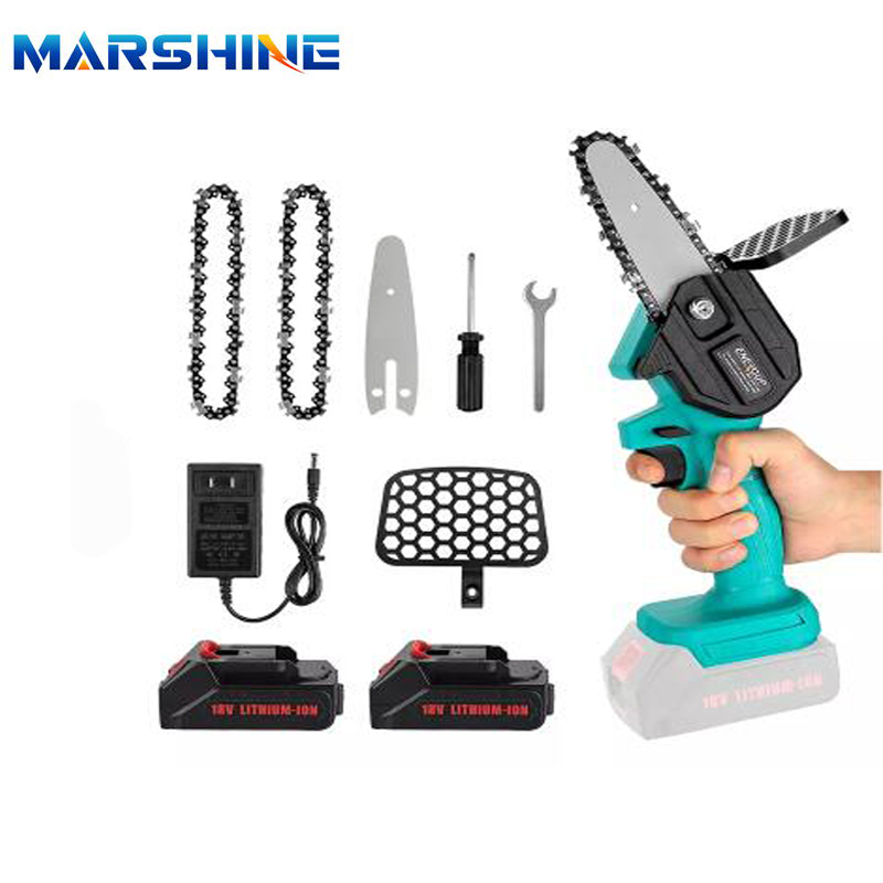 Mini Electric Cordless Chainsaw Battery Powered