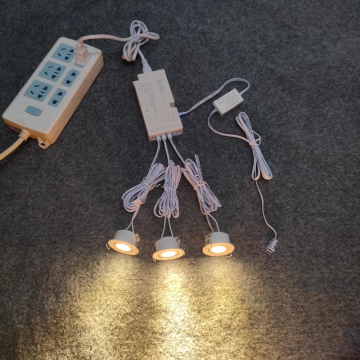 1W/3W Dimmable LED Spotlights - AC110/220V Ceiling and Cabinet Lighting