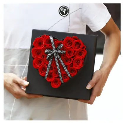 OEM Luxury Valentine's Day Preserved Rose Gift Box - Everlasting Floral Delight