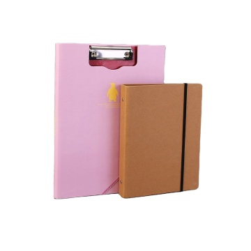 Thick Printing Logo Cardboard Folder - A4 Student Business Folder