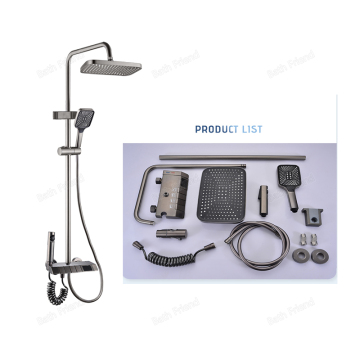 Sistema di doccia per teste del bagno - set di rubinetti per la doccia nascosta